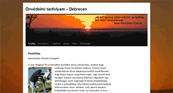 Desktop Screenshot of onvedelmitanfolyam.info