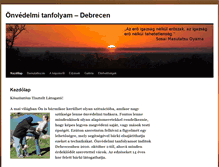 Tablet Screenshot of onvedelmitanfolyam.info
